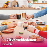 Bosch Tassimo Happy Friendly TAS102E Kapsel-Espressomaschine, 70+ Getränke, für alle Tassen geeignet, Auto-Stop, nachhaltig, perfekte Dosierung, platzsparend, 1400 W, schwarz