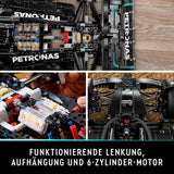 LEGO Technic Mercedes-Amg F1 W14 E Performance-Set für Erwachsene, maßstabsgetreues Modell-Rennauto, Sammlerstücke für Zuhause oder im Büro, Formel-1-Geschenke für Männer, Frauen 42171 Bausets Besuchen Sie den LEGO-Store