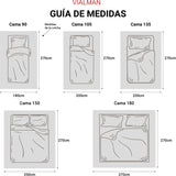 VIALMAN Bettbezug Sofia 10 Kingsize-Bett | Sterndecke | Steppdeckengröße 250 x 270 cm | Bettdecke und Sofaüberwurf in Marineblau. Betten und Decken. Besuchen Sie den VIALMAN-Store