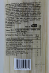 Reisnudeln – Thailändische, 10 mm breite Reisbandnudeln, hergestellt aus Reismehl, gerade – 1 x 400 g