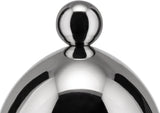 Alessi 90024 Teekanne mit Löffel, aus 18/10 Edelstahl, hochglanzpoliert