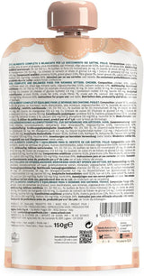 Nassfutter für kleine Katzen mit Hühnercreme und Hühnerfleisch - Nassfutter für kleine Katzen - Nassfutter für Katzen mit Hühnercreme, getreidefrei, reich an Proteinen, Vitaminen und Mineralstoffen (20 Beutel x 150 g)
