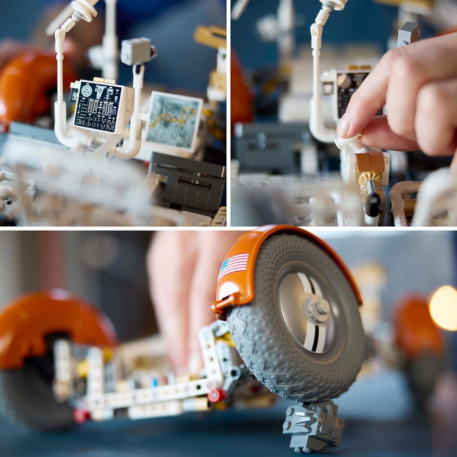 LEGO Technic NASA Apollo Lunar Roving Vehicle (LRV), Mondrover-Modell für Erwachsene, Weltraum-Sammelobjekt für Wissenschaftsbegeisterte, Bauspielzeug, Raumfahrzeugmodell 42182 Bausätze Besuchen Sie den LEGO-Store