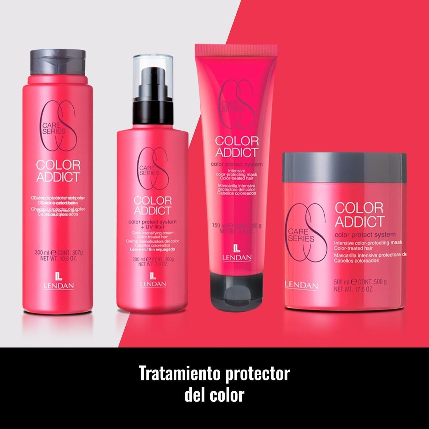Farbbehandelte Haarmaske 500 ml schützt farbbehandeltes Haar, nährt, spendet Feuchtigkeit und schützt die Nagelhaut – glänzendere und weichere Mähne Naty Shop Haarmaske