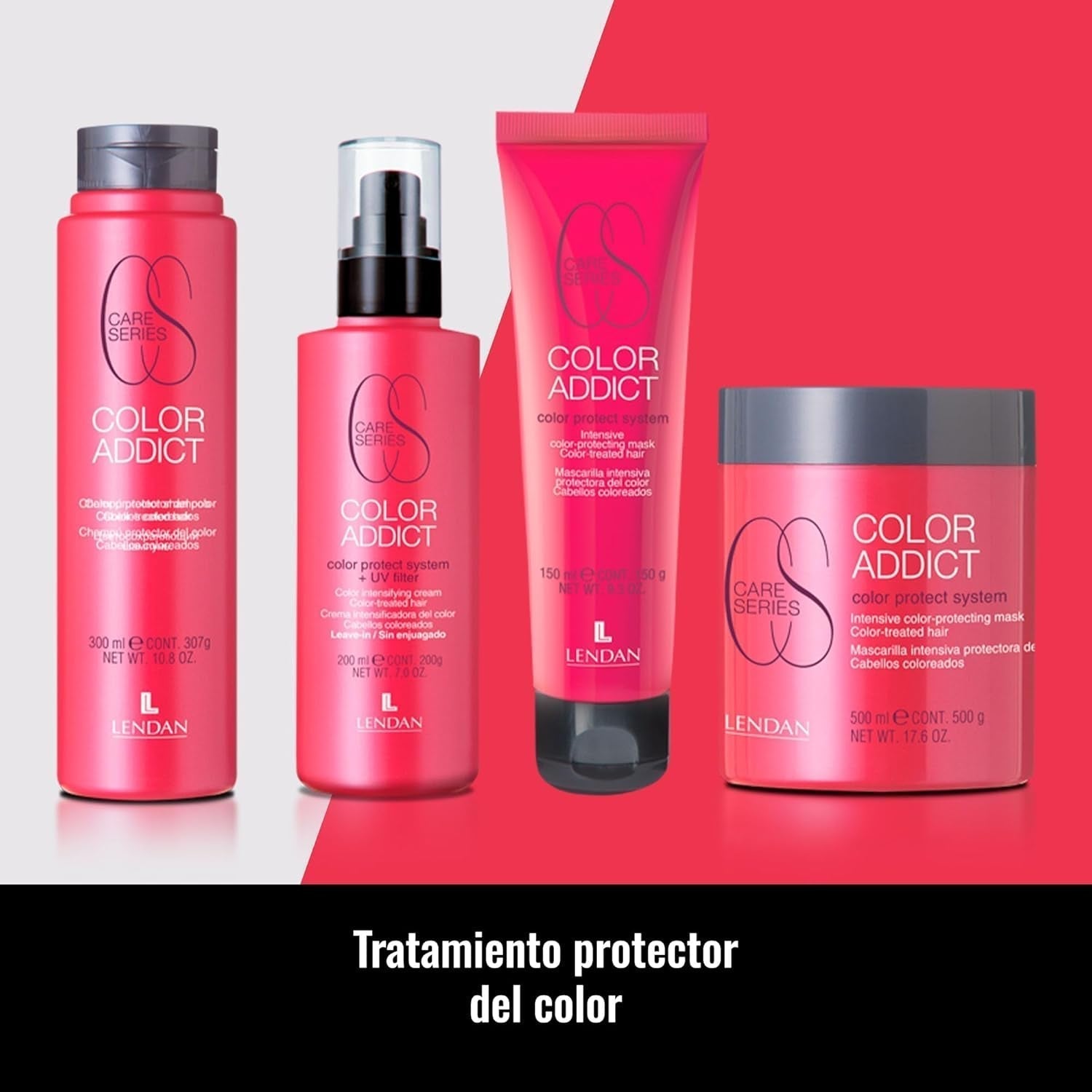 Farbbehandelte Haarmaske 500 ml schützt farbbehandeltes Haar, nährt, spendet Feuchtigkeit und schützt die Nagelhaut – glänzendere und weichere Mähne Naty Shop Haarmaske