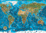 Educa – Wunder der Welt, Puzzle 12000 Teile Erwachsene und Kinder ab 14 Jahren, Weltkarte (19057) Puzzle Naty Shop