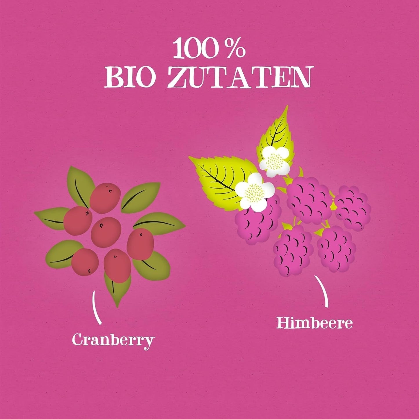 4Er Pack CUPPER Bio-Früchtetee „Cranberry & Raspberry Infusion“, 4X20 nicht-weiße Teebeutel, Bio, Fair Trade
