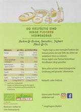 Hirse-Flocken Bio, 6er Pack (6 x 400 g) Getreide Naty Shop