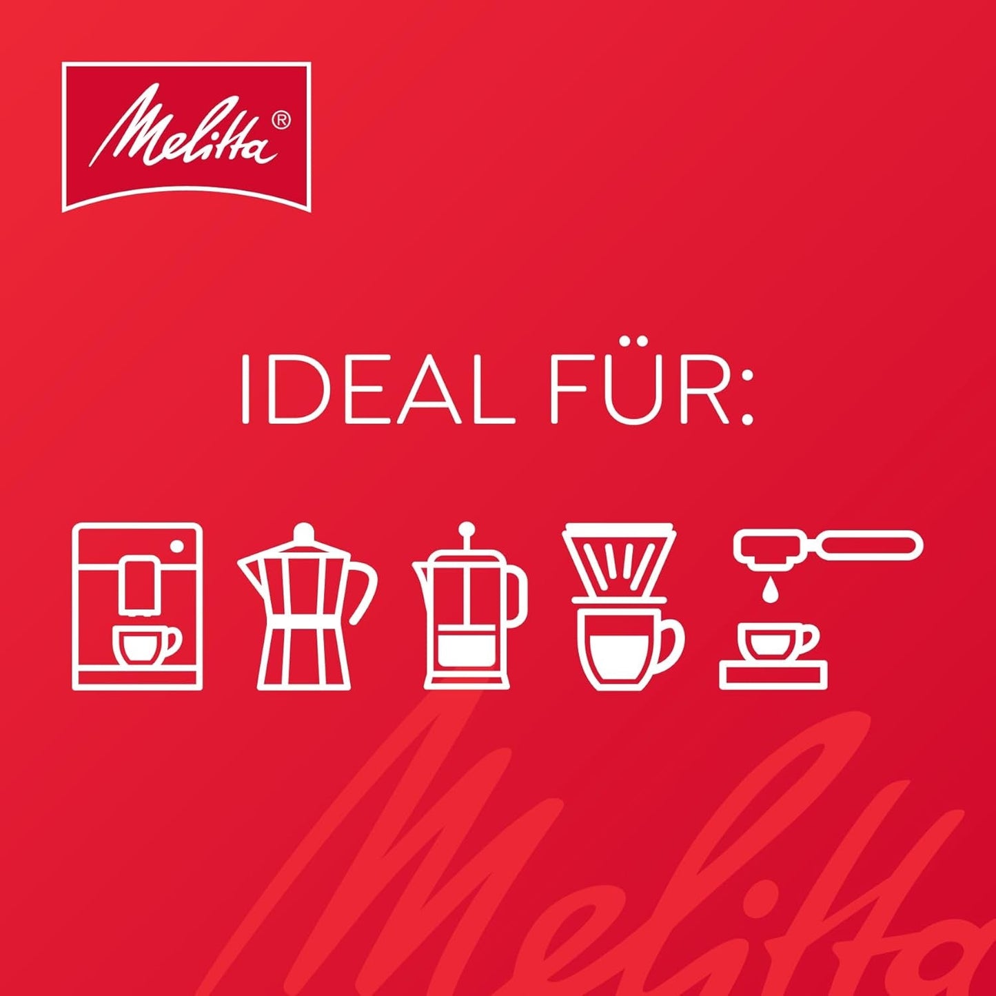 Melitta BellaCrema Espresso Whole Kaffee-Bohnen 1kg, ungemahlen, Kaffeebohnen für Kaffee-Vollautomat, gekärtige Röstung, geröstet in Deutschland, Stärke 5