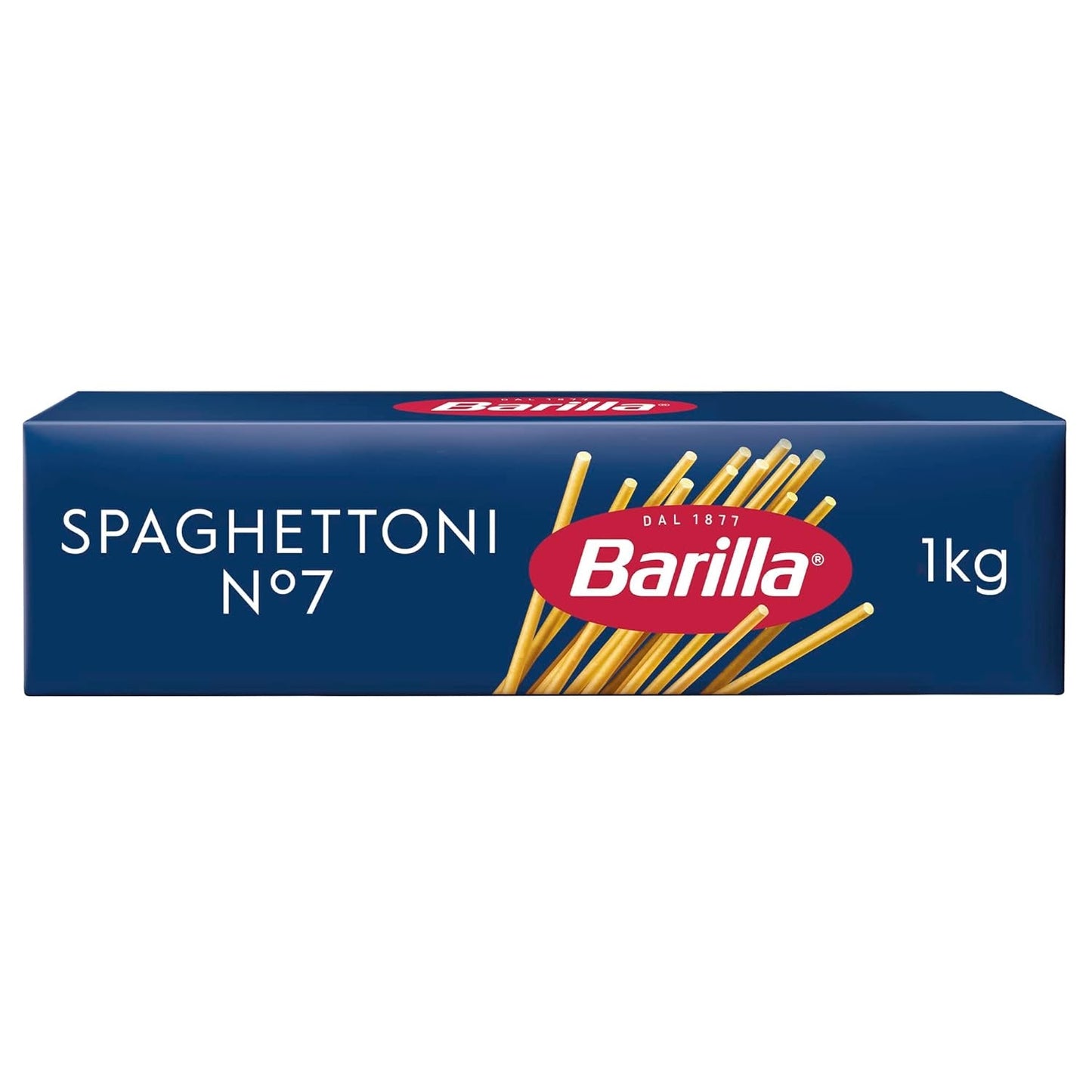 Barilla Pasta Klassische Spaghetti n.5 aus hochwertigen Hartweizen immer al dente, (1 x 500 g), geschmacksneutral