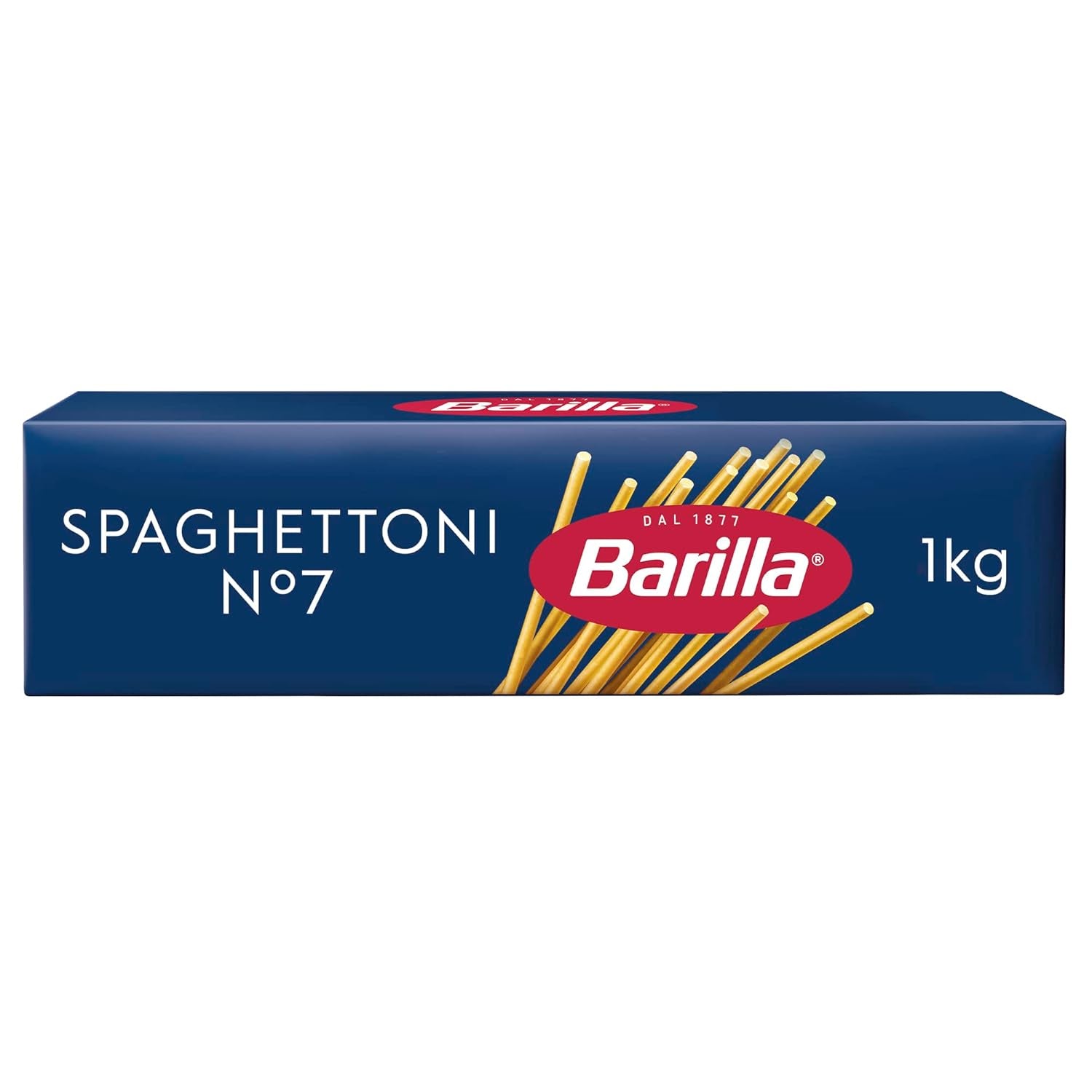 Barilla Pasta Klassische Spaghetti n.5 aus hochwertigen Hartweizen immer al dente, (1 x 500 g), geschmacksneutral