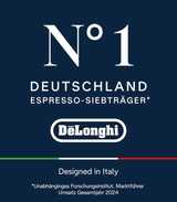 De'Longhi La Specialista Arte EC9155.MB Siebträger-Espressomaschine mit Mahlwerk, 8 Mahlgradeinstellungen, 15 bar Druck, 3 Temperatureinstellungen, Milchaufschäumer, 1550 W, 1,7 l Tank, Edelstahl/Schwarz, inklusive Barista-Kit