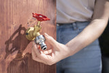 Gardena 39042-M Metall-Schnellkupplungs-Starterset für Gartenschläuche, Schnellkupplungen und Zubehör in Sekundenschnelle, 4-teilig, inklusive auslaufsicherer Adapter für Stecker und Steckdose