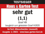 GRAEF Manueller Allesschneider H9, Silber Rasnite und Naty Shop Allesschneider