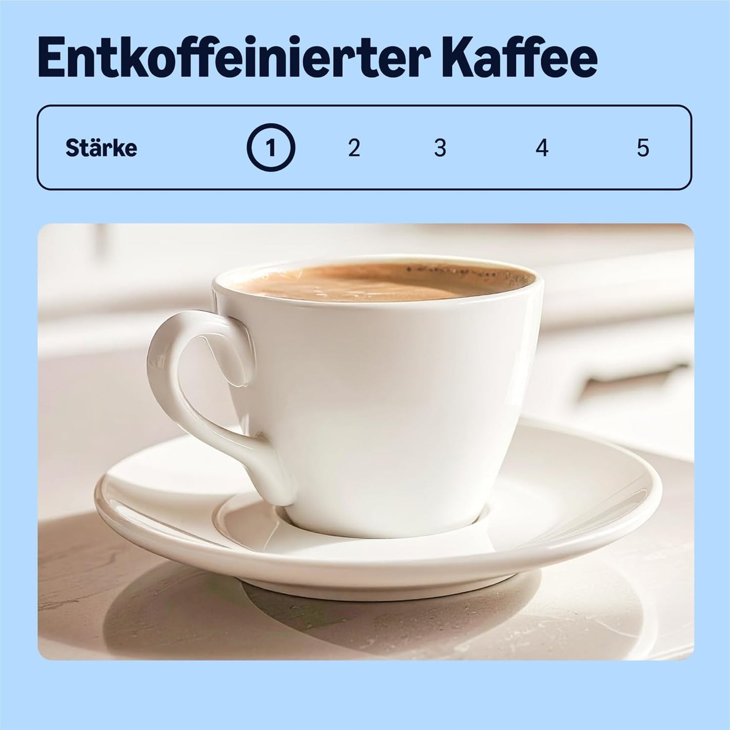 von Amazon Entkoffeinierte 100% Arabica-Kaffeepads, geeignet für Senseo-Maschinen, mittlere Röstung, 36 Stück (1 Packung mit 36 ​​Stück) – Rainforest Alliance-zertifiziert