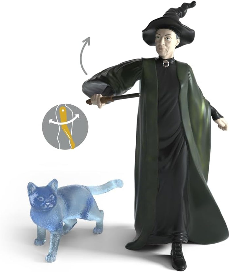 Schleich 42682 Professor McGonagall & Patronus, ab 6 Jahren, HARRY POTTER – Spielfigur, 16 x 11 x 18 cm Actionfiguren Naty Shop