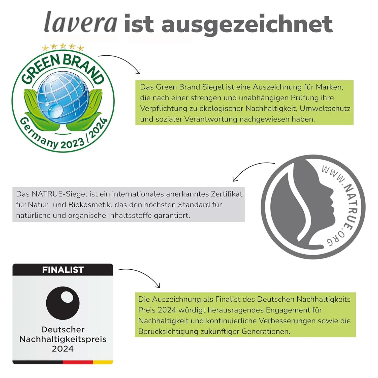 Lavera Pflegeshampoo Farbglanz & Pflege, vegan, 250 ml Dusche und Bad Naty Shop