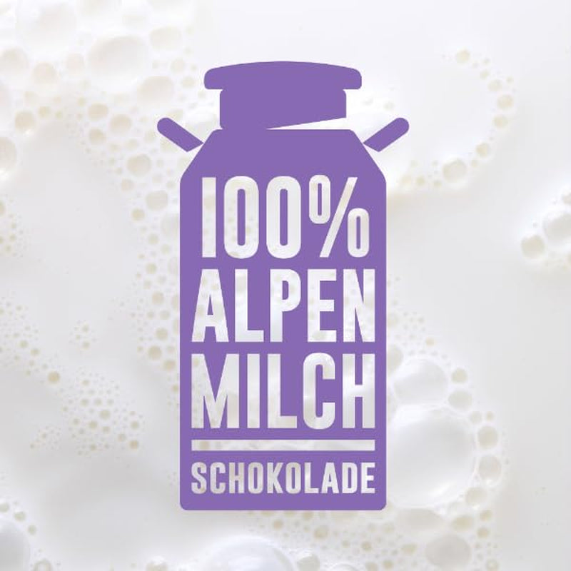Milka Black Milk – Alpine Zartbitterschokolade mit Milch- und cremiger Nougatfüllung – 85g (5er Pack)
