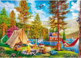 Trefl – 2-in-1-Puzzle: Sommerentspannung – 2 x 500 Teile – Set mit zwei Puzzles, Heimwerken, kreative Unterhaltung, für Erwachsene und Kinder ab 10 Jahren. Puzzle Naty Shop