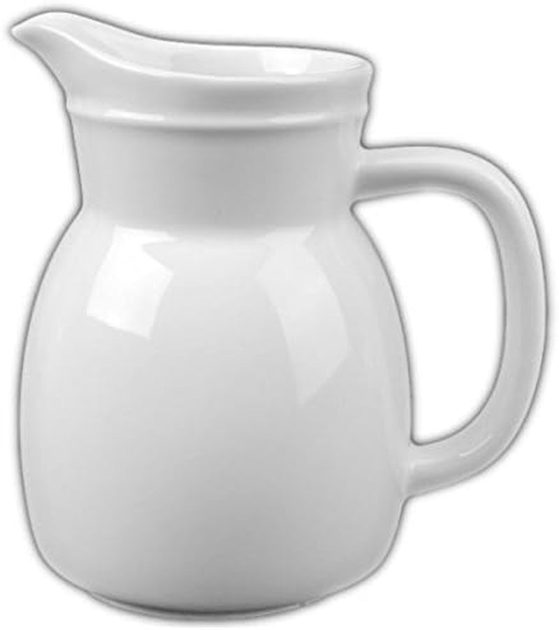 Holst Porzellan AUB 050 Becher/Urf 0,50 l „Auberge“, weiß, 7 x 7 x 15 cm