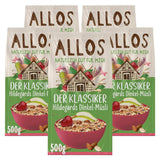 Allos ungesüßtes Proteinmüsli | Bio-Müsli | Haferflocken | Müsli zum Frühstück | Vegan (5 x 450g), 1 Stück (5er Pack)