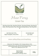 Mao Feng Huangshan Grüner Tee – Berühmter chinesischer Tee aus Huang Shang – Maofeng Yellow Mountains Grüner Teeblätter China Mao Feng Tee Bio-Grüner Tee Chinesischer Grüner Tee Grüner Tee