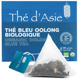 Khla – Bio-Oolong-Tee 100 g – Blauer Tee – natürlicher loser Tee – asiatischer Bio-Tee – lose und geschnitten – Kräuter- und Aufgusstee – aus China