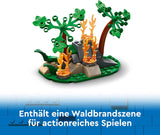 LEGO City Feuerwehrflugzeug, Kinderspielzeug-Flugzeug-Feuerwehrset, Bauset mit 3 Feuerwehrfiguren und Feuerdekoration, tolle Geschenkidee für Jungen und Mädchen ab 6 Jahren 60413 Bausets Besuchen Sie den LEGO-Store