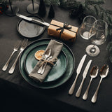 Amefa Sierra Besteckset 6 Personen | 24-teilige Küche aus Edelstahl 18/10 Naty Shop