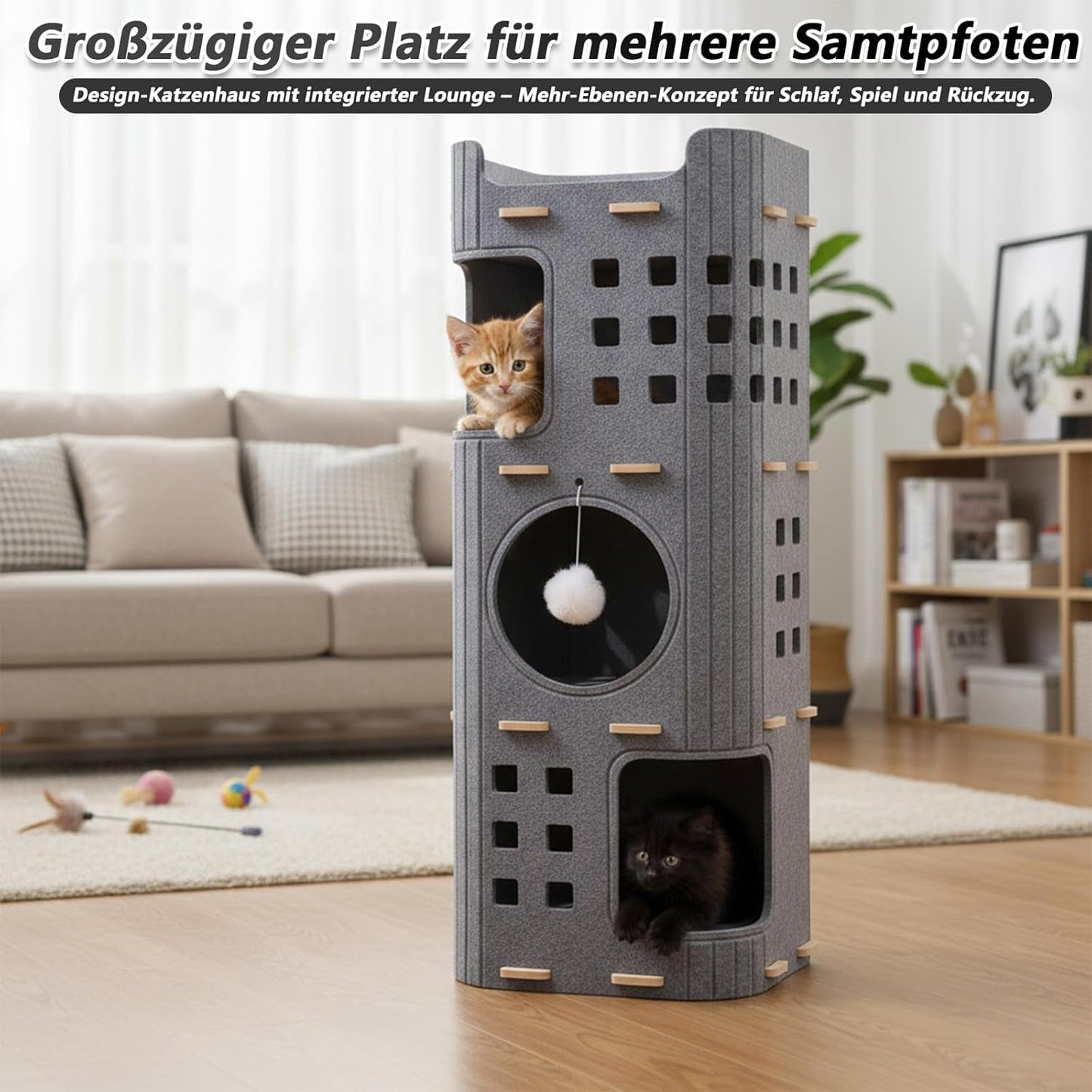 Decken und Möbel, Haustiere, Höhlen und Häuser, Katzen, Betten für Katzen, Katzenbetten, Matratzen