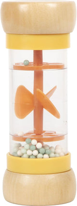 Small Foot Regenmacherrassel „Safari“, faszinierendes Sinnesspielzeug aus Holz, für Kinder ab 6 Monaten, 12458 Baby Toys Naty Shop