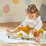 Janod – Musikstücke „Sweet Cocoon“ – 5 musikalische Aktivitäten für Kinder – Frühe musikalische Bildung – FSC-Holzspielzeug – Ab 12 Monaten, J04058 Babyspielzeug Naty Shop