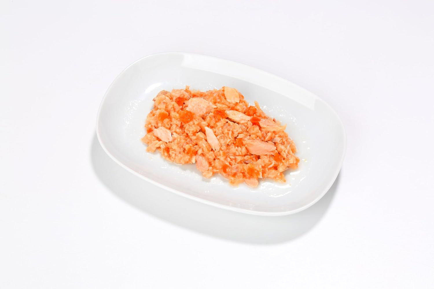 Almo Nature HFC Jelly – Nassfutter für erwachsene Katzen – Lachs und Karotten – menschliche Qualität, glutenfrei – 6 x 70 g