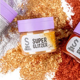 Super Streusel, Super Glitter Powder Gold, Glitzerpulver, Gold, 10 Gramm Glitter Naty Shop