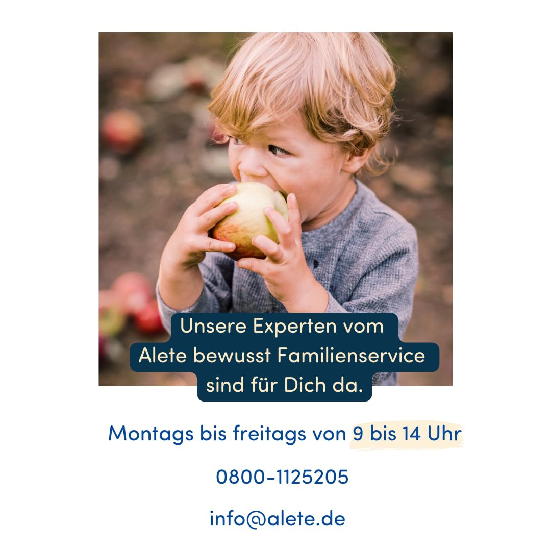 Alete Bio-Vollkorn-Apfelscheiben 8 x 132 g