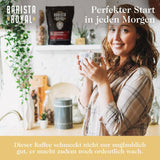 Probierset Espressobohnen 4 x 350g Espressobohnen | Entdeckungspaket/Probepaket | Robusta und Arabica | Ideal für Vollautomaten und Siebträger | KÖNIGLICHER BARISTA