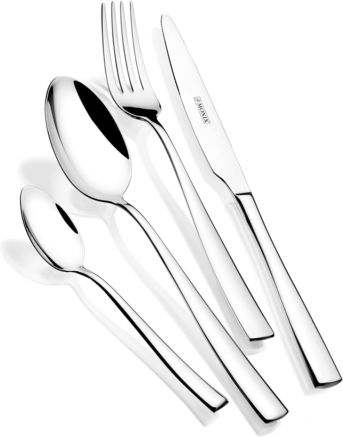 Monix Siena - Besteckset 24-teilig, Edelstahl, für 6 Personen Naty Shop 24-teilig Modern