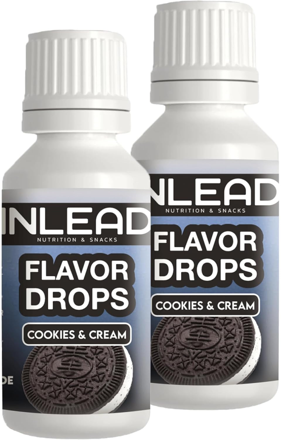 - Geschmackstropfen | Zuckerfreier und kalorienfreier Geschmack für Süßstoffe Naty Shop 2X 30Ml Cookies Cream - Keks