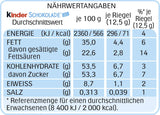 Kinder Chocolate – Gefüllte Milchschokoladenriegel – 1 Packung mit 24 einzelnen Riegeln (24 x 12,5 g).