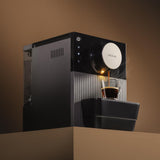 Cecotec Cremmaet Cube Kompakt-Espressomaschine, 1350 W, Presssystem 10 g, Vorinfusionssystem, 19 bar, Thermoblock-System, 5 Mahleinstellungen, Touch-Bedienfeld