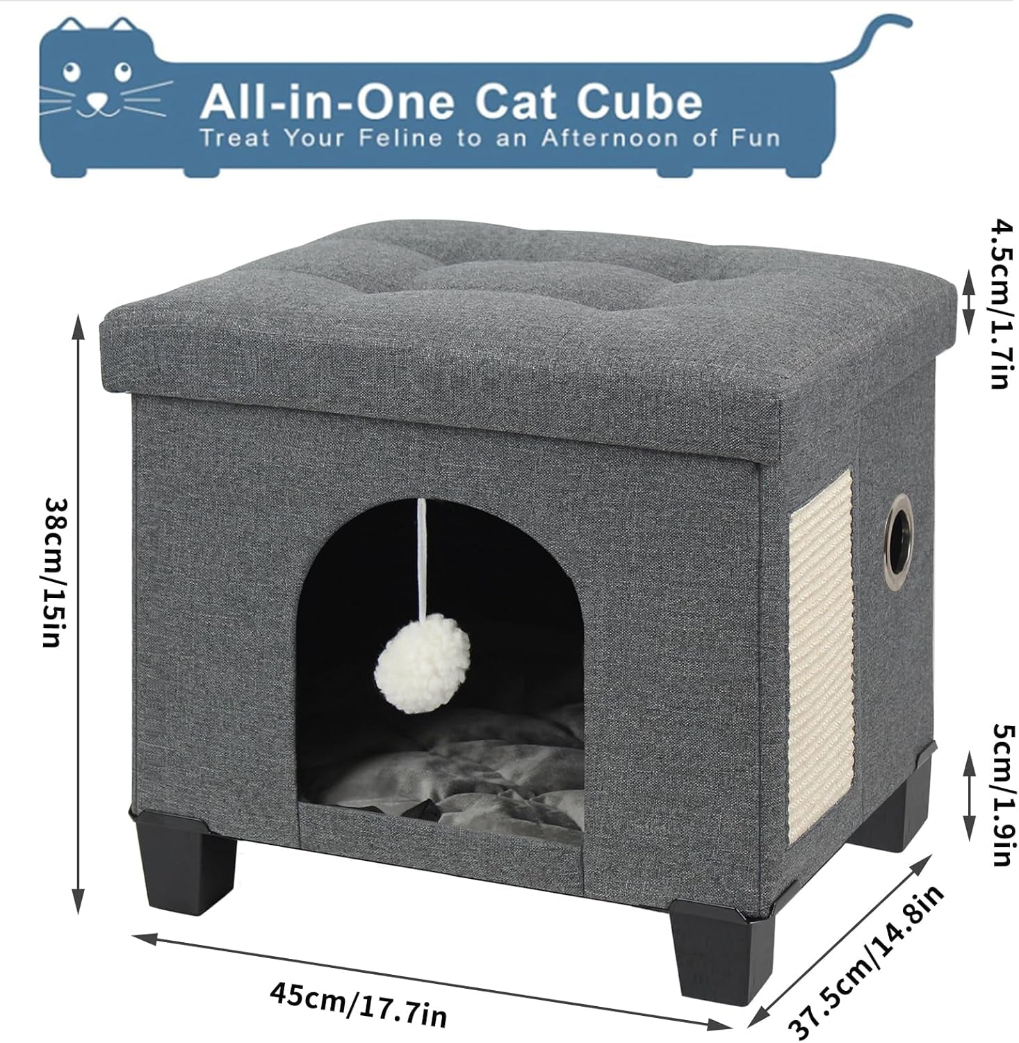 Decken und Möbel, Haustiere, Höhlen und Häuser, Katzen, Betten für Katzen, Katzenbetten, Matratzen