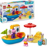 LEGO DUPLO Peppas Bootsfahrt: Spielzeugboot-Spielset zum Bauen und Umbauen mit 2 Figuren, kreatives Spielzeug, Geschenkidee für 2-Jährige, Jungen und Mädchen 10432 Bausets Besuche den LEGO-Store Standardtitel