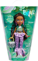 Bratz Fashion Pixiez Sasha Doll – Fantastische Sammlerpuppe mit echter Mode und Accessoires, Flügeln, die sich in einen Ring verwandeln