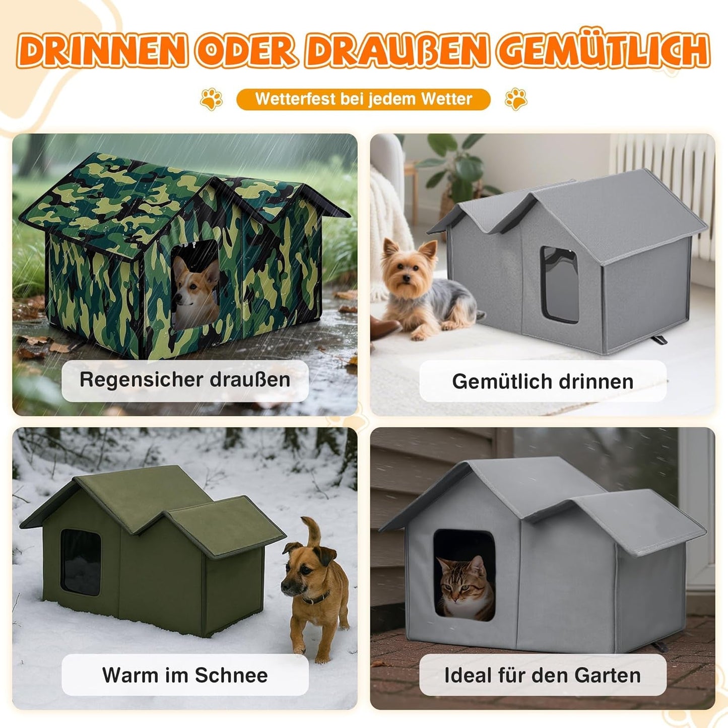 Decken und Möbel, Haustiere, Höhlen und Häuser, Katzen, Betten für Katzen, Katzenbetten, Matratzen