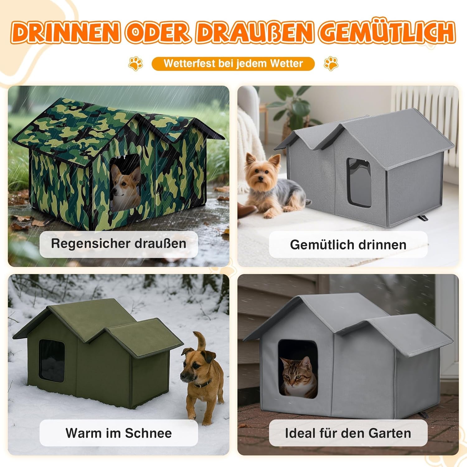 Decken und Möbel, Haustiere, Höhlen und Häuser, Katzen, Betten für Katzen, Katzenbetten, Matratzen