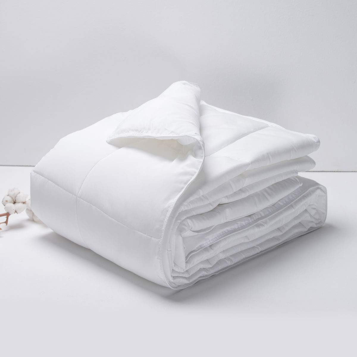Sancarlos LIS Nordic Füllung, Mikrofaser 100 % Mikrofaser, weiß, CAMA DE 90, 150X220 cm Bettdecken und Steppdecken Naty Shop