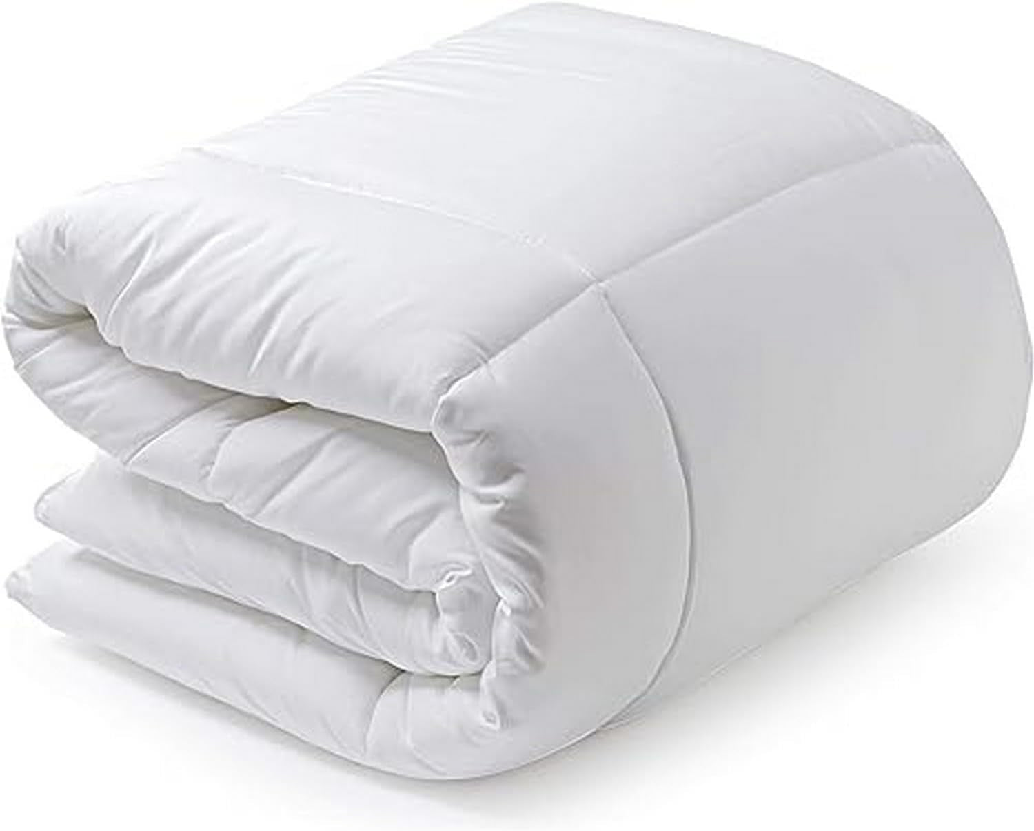 Fasersteppdecke, 250 g, Mikrofaser, weich, seidig, für Betten mit 100, 105 und 110 cm, weiß, 180 x 220 cm Naty Shop Steppdecken und Steppdecken 100 x 120