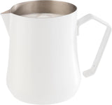 APS 10361 Universal-Milchbecher, Edelstahl, elektrostatisch weiß lackiert, 0,5 Liter