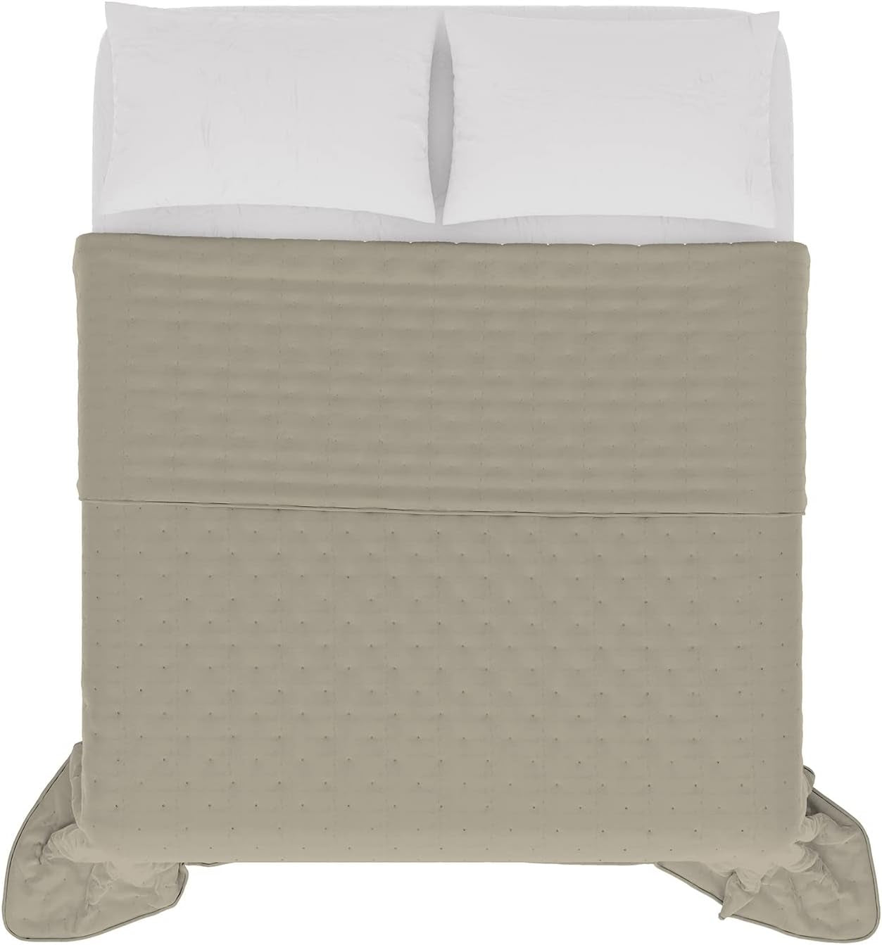 Italienische Bettwäsche CHIC Sommerdecke, Mikrofaser, DOUBLE 250X250Cm, braun Steppdecken und Steppdecken Naty Shop Standardtitel
