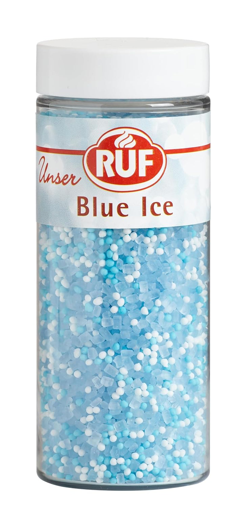 RUF Love Chocolate Schoko-Linsen-Dekorationen, hergestellt aus feiner Vollmilchschokolade mit einer knusprigen und bunten Zuckerglasur, 75 g pro Packung